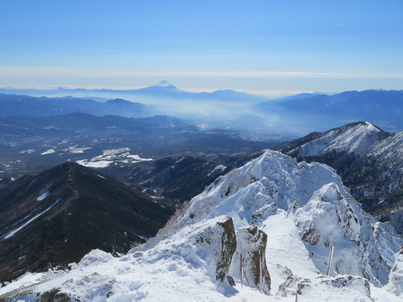 赤岳頂上直下