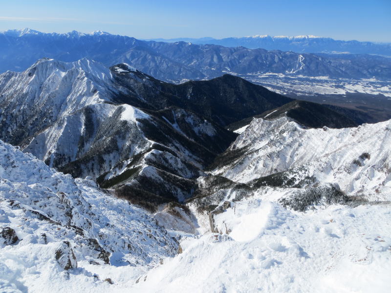 権現岳、編笠山