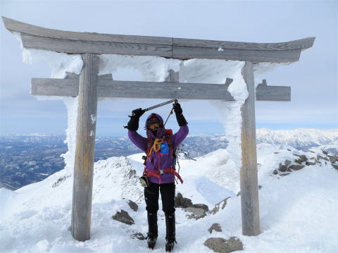 剣ヶ峰頂上