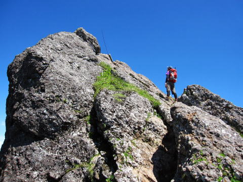 権現岳山頂