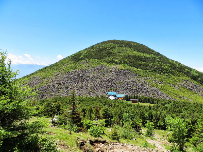 編笠山