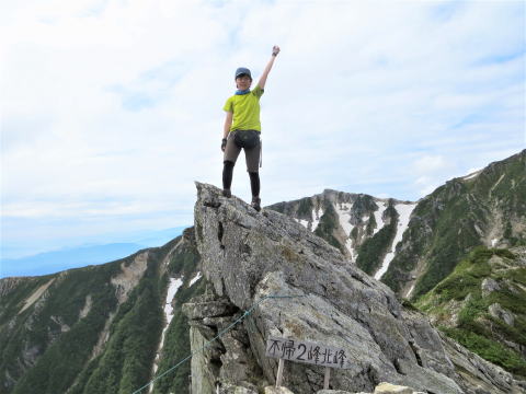 不帰嶮・Ⅱ峰北峰