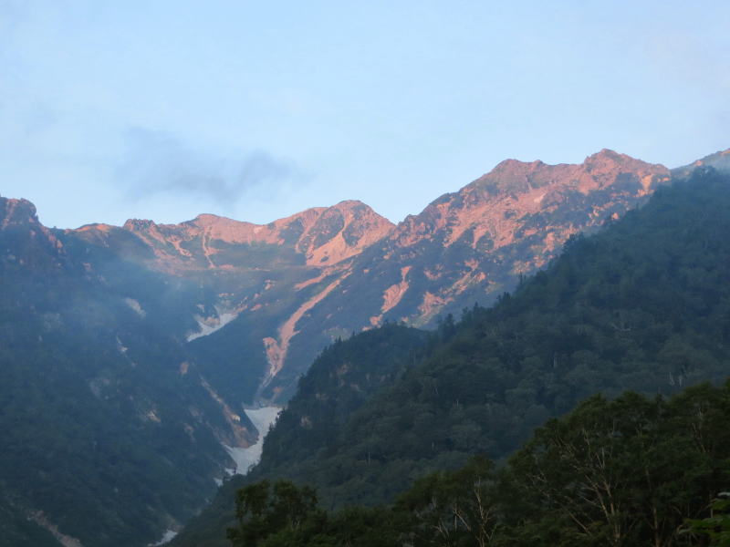 針ノ木岳、スバリ岳