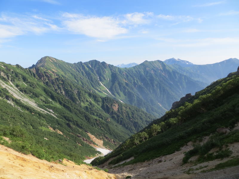 赤沢岳～鳴沢岳～岩小屋沢岳