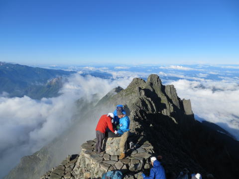 奥穂高岳山頂