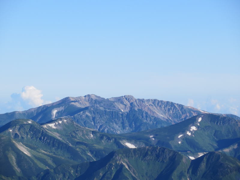 薬師岳と雲ノ平