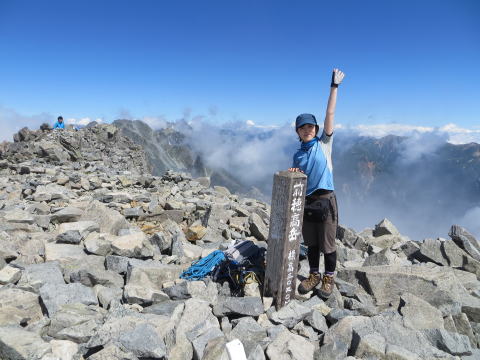 前穂高岳山頂