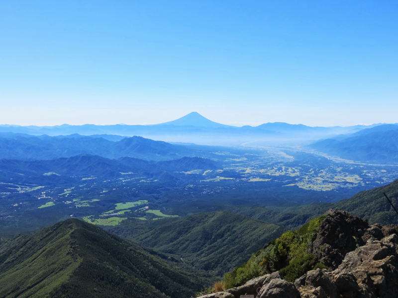 富士山と毛無山