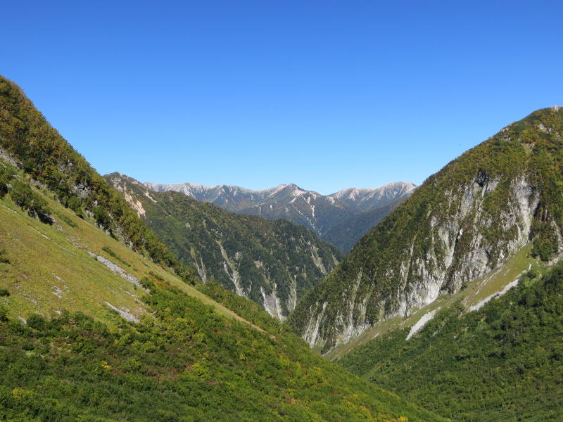 大天井岳～東天井岳～横通岳