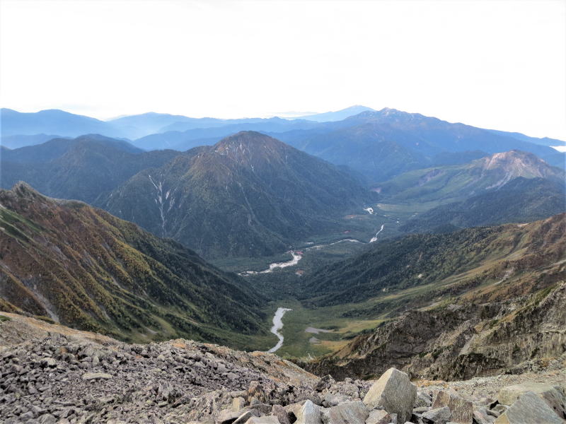 上高地と霞沢岳