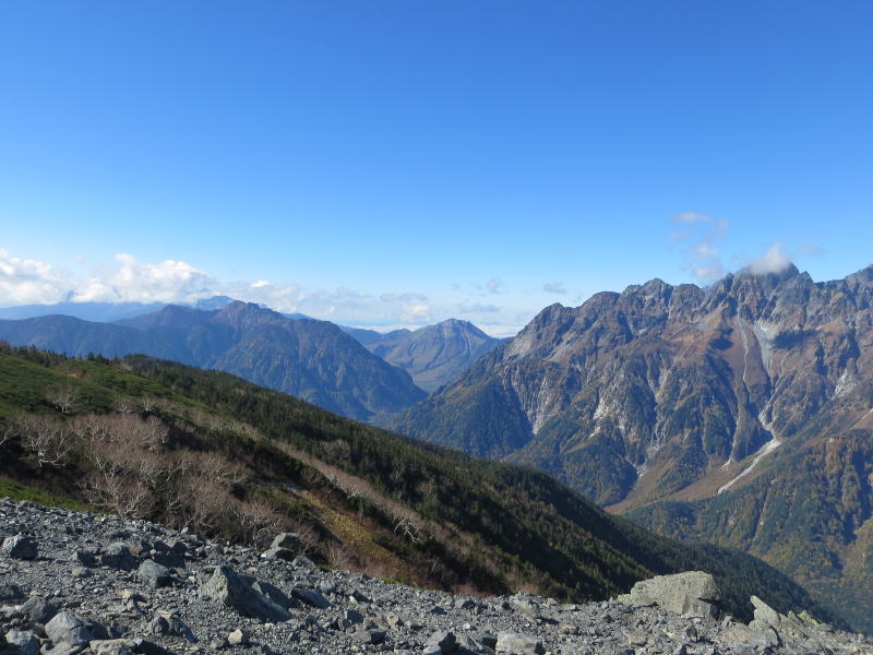 蝶ケ岳山頂