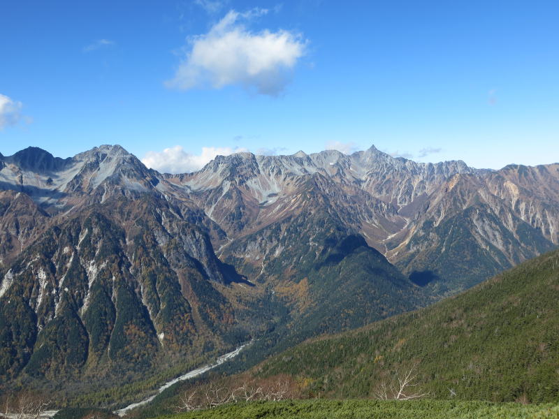 北穂高岳～槍ヶ岳