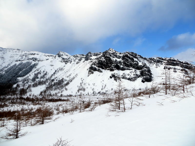 サイ（賽）ノ河原と、鋸岳