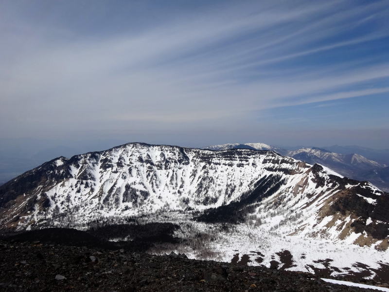 黒斑山～蛇骨岳～仙人岳～鋸岳