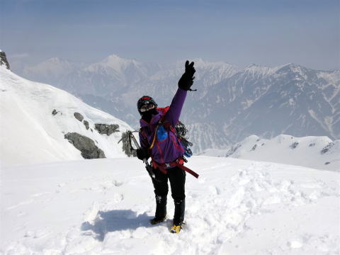 雄山山頂