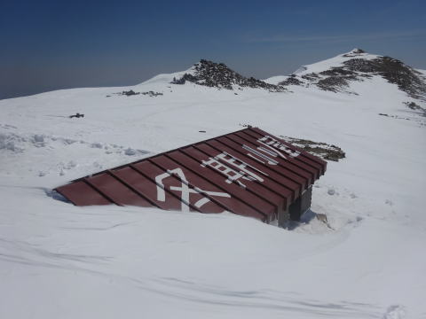 大天井岳・冬季小屋