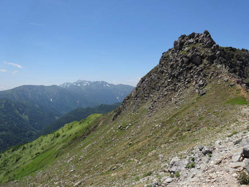 焼岳南峰