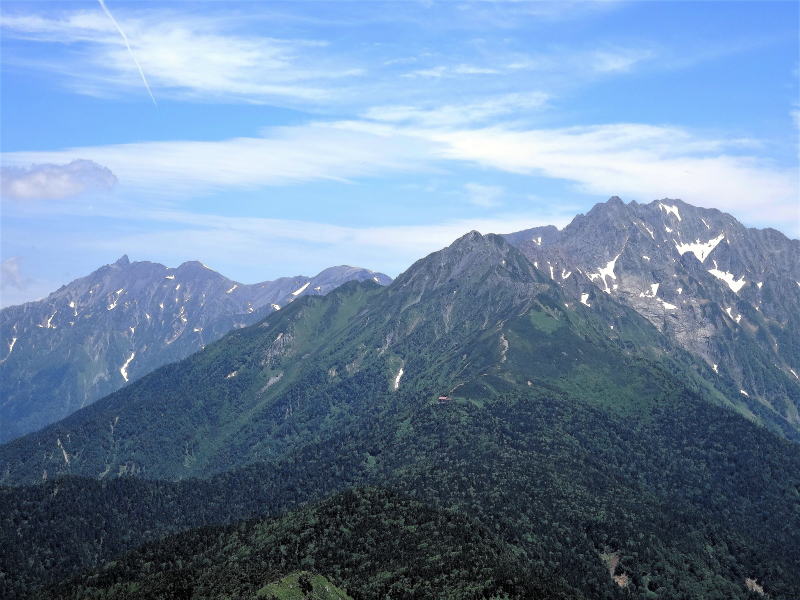 槍ヶ岳～西穂高岳～奥穂高岳