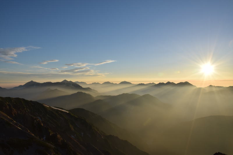 薬師岳山頂