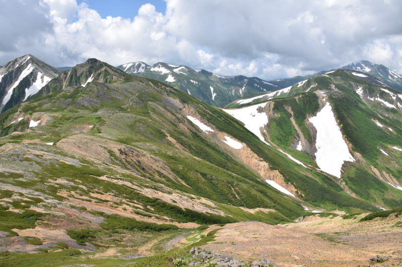 鷲羽岳～ワリモ岳～祖父岳