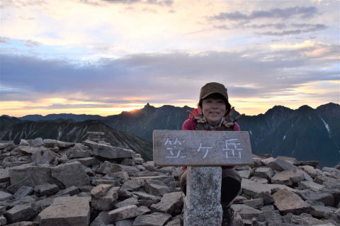 笠ヶ岳山頂