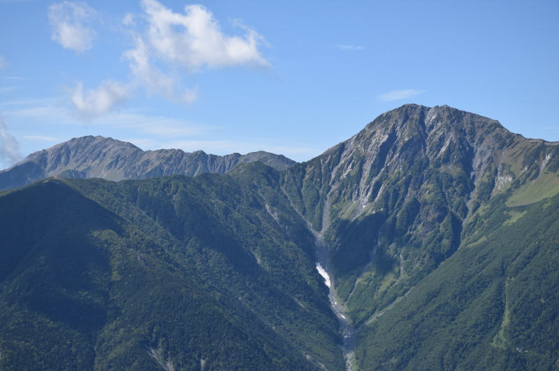 間ノ岳～北岳