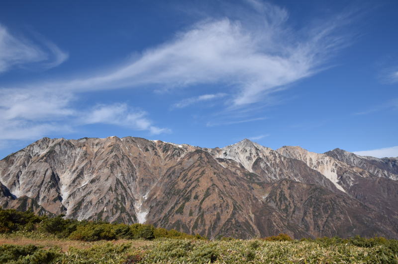 天狗ノ頭～白馬三山