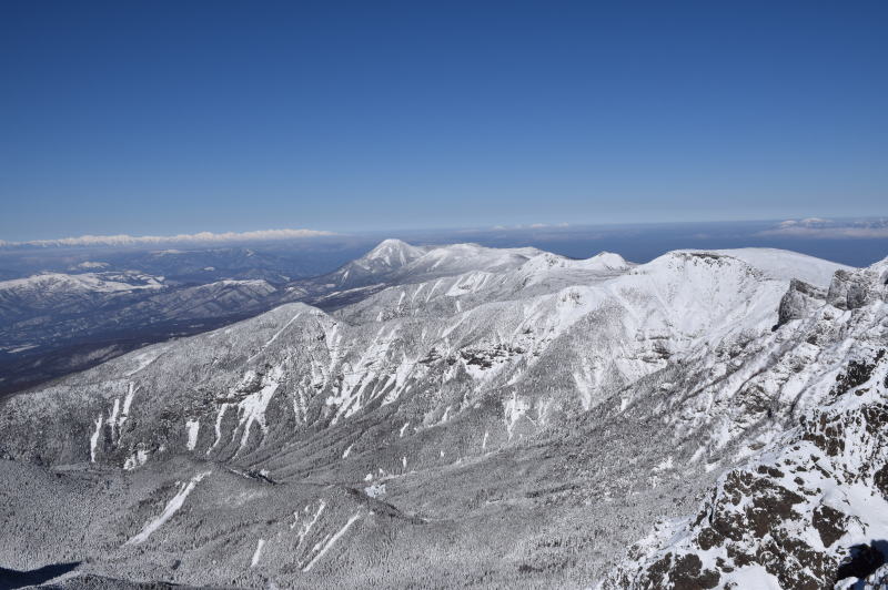 蓼科山、硫黄岳