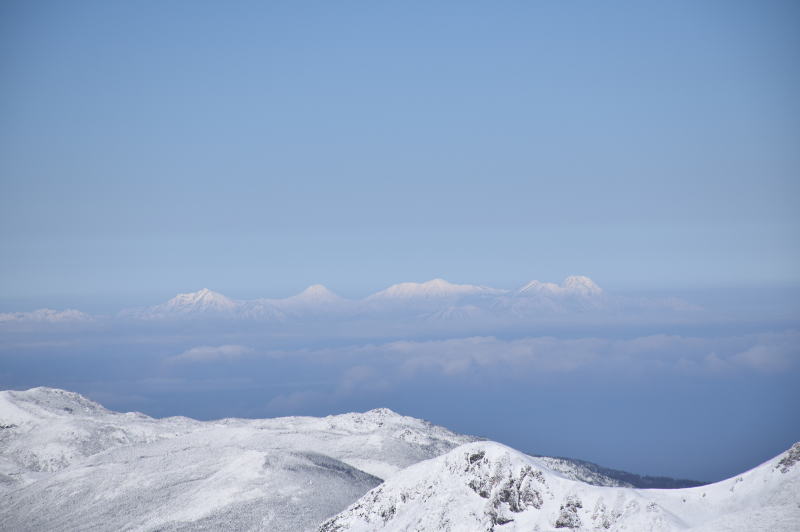 高妻山～焼山～火打山～妙高山