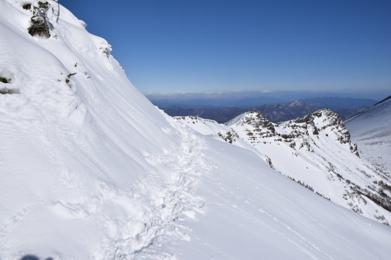 蛇骨岳へ