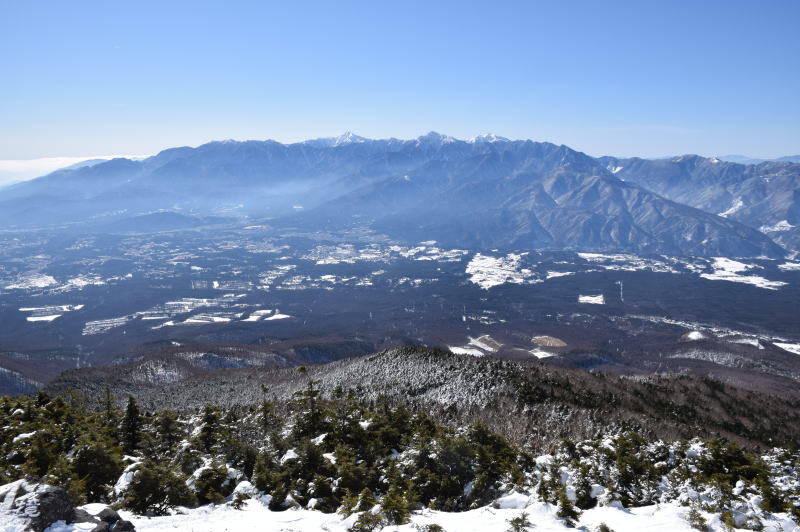 鳳凰三山～北岳～甲斐駒ケ岳～仙丈岳