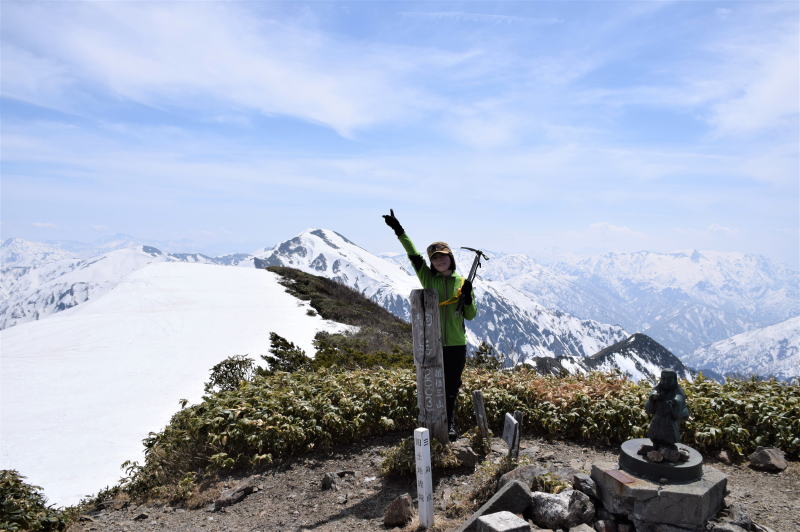 越後駒ヶ岳山頂