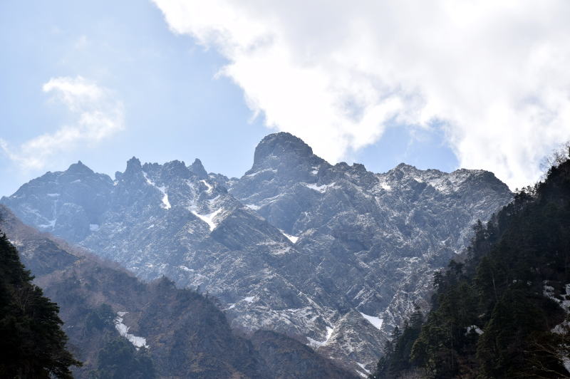 北穂高岳の滝谷ドーム