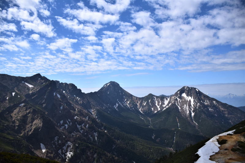 横岳～赤岳～阿弥陀岳