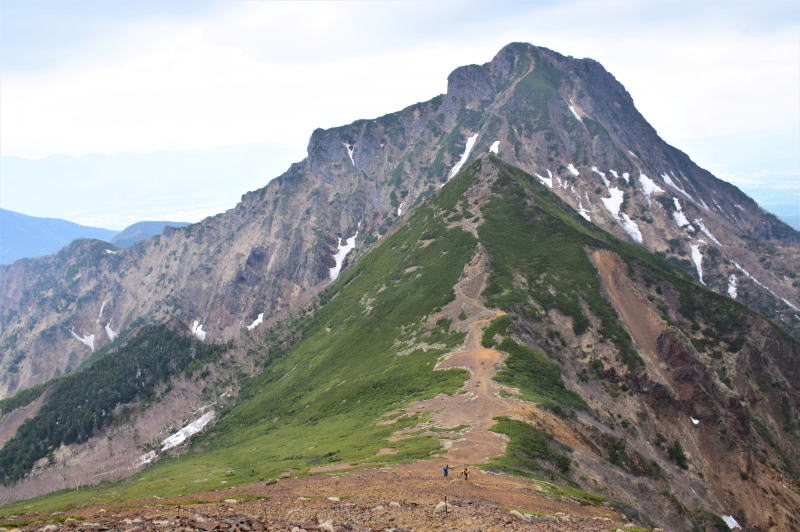 中岳と阿弥陀岳