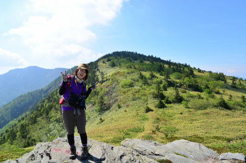 小根子岳山頂