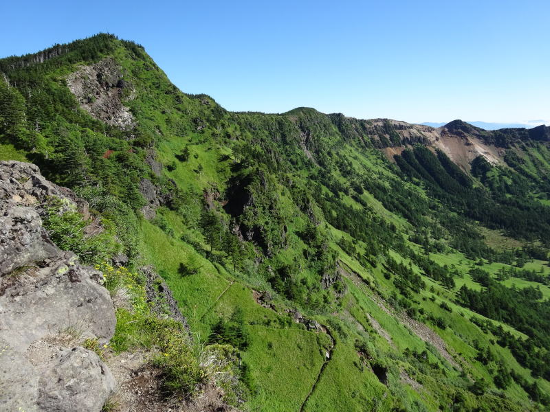 黒斑山～蛇骨岳～仙人岳