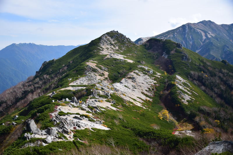 前烏帽子岳