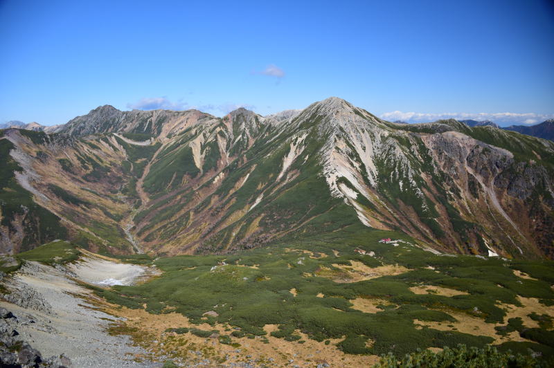 水晶岳～ワリモ岳～鷲羽岳