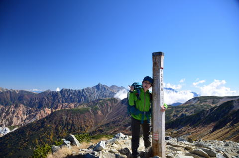 三俣蓮華岳山頂