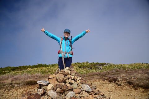 巻機山山頂