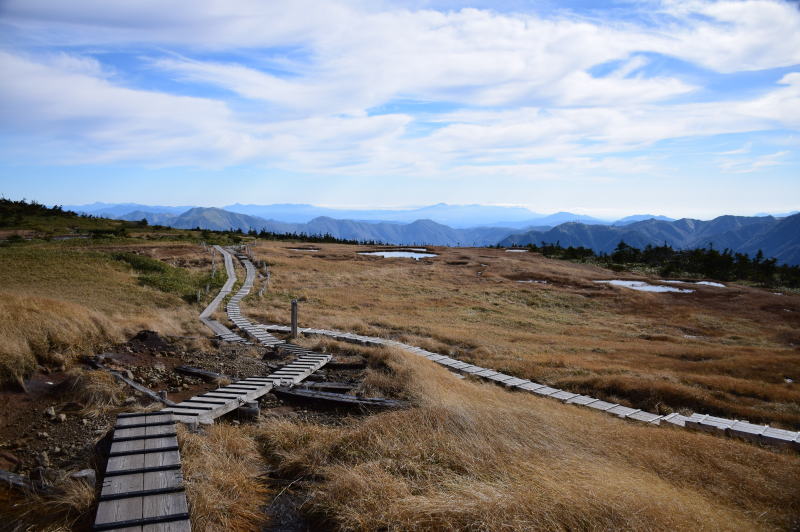 苗場山頂上