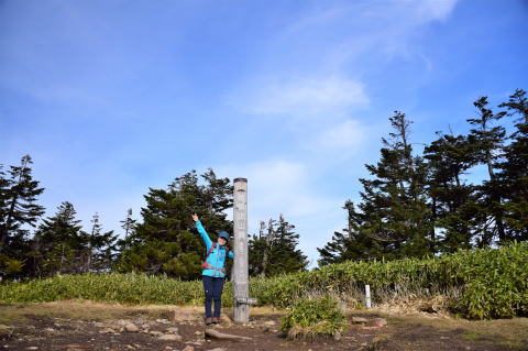 苗場山山頂