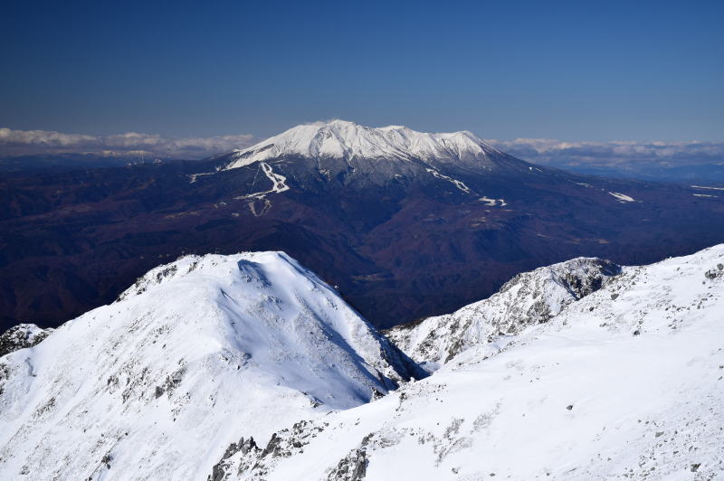 木曽前岳と御嶽山