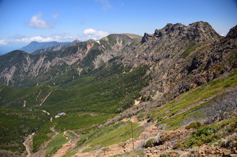 蓼科山～硫黄岳～横岳