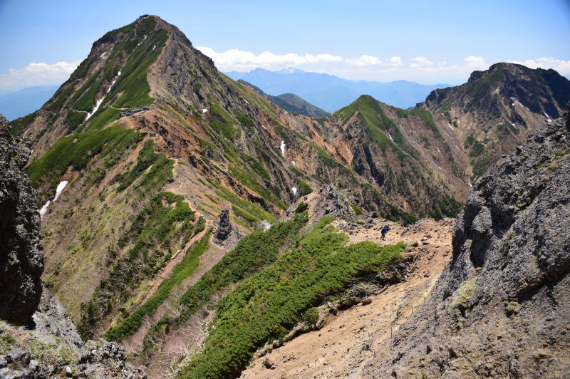 赤岳～中岳～阿弥陀岳