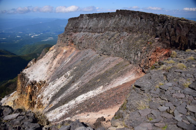 硫黄岳・爆裂火口