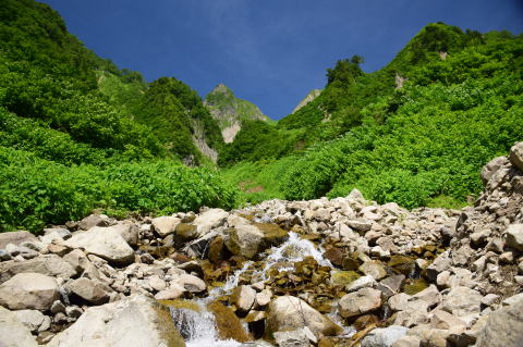 雨飾山・荒菅沢