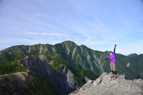 北荒川岳山頂