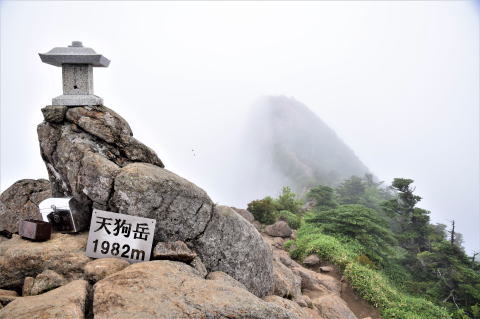 石鎚山天狗岳